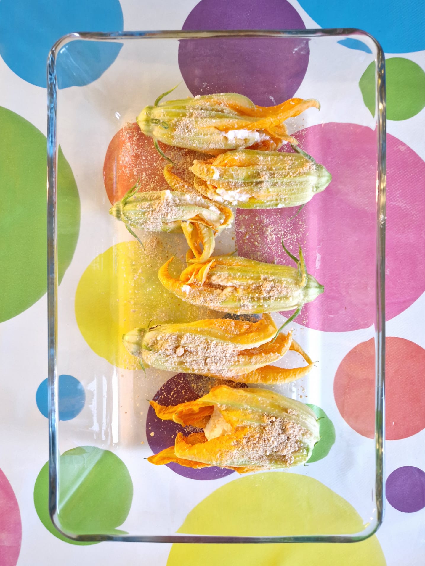 Fiori di zucca dal cuore morbido Pranzo